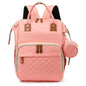 Mochila para mamá con cuna plegable