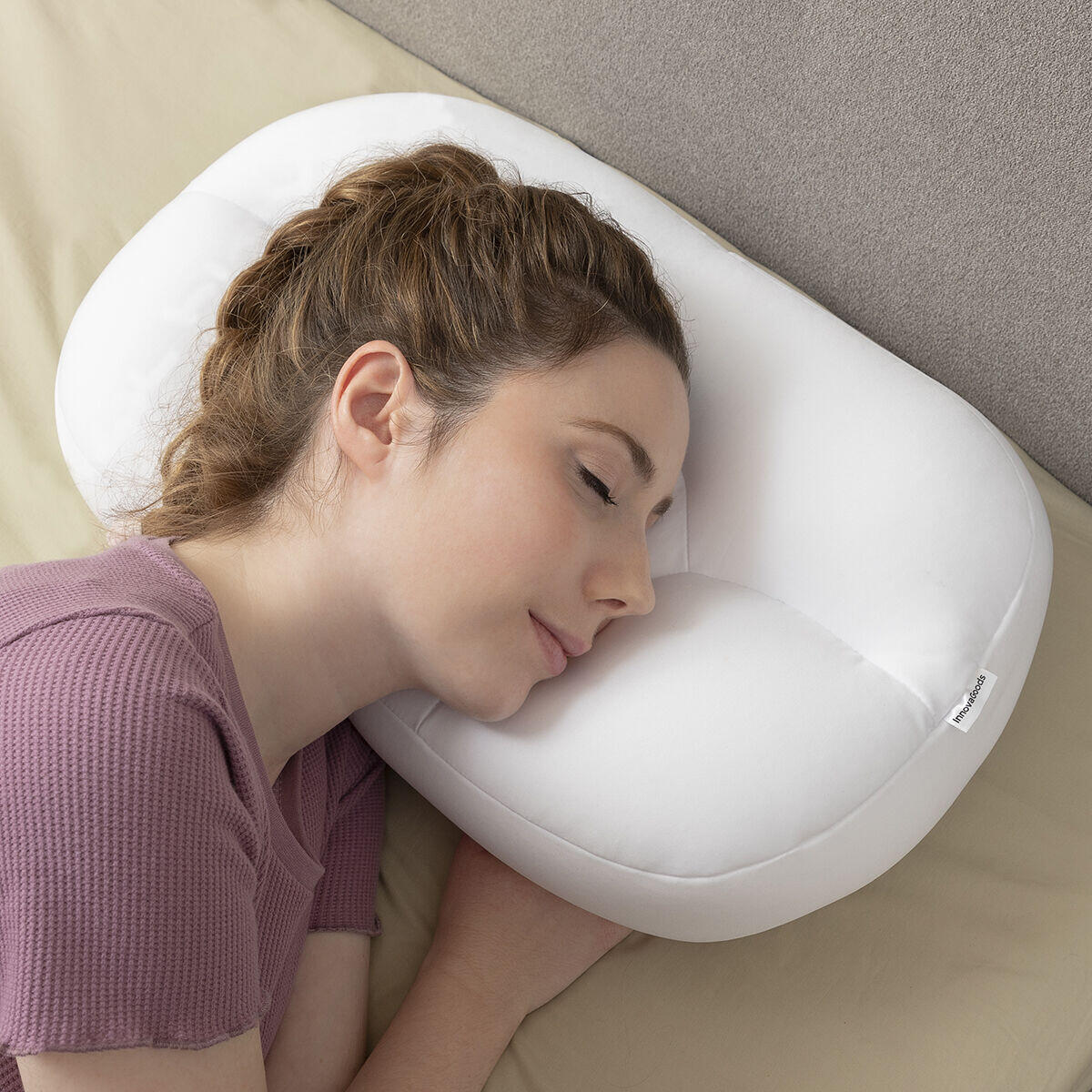 Almohada Nube 3D Antiarrugas Wrileep InnovaGoods