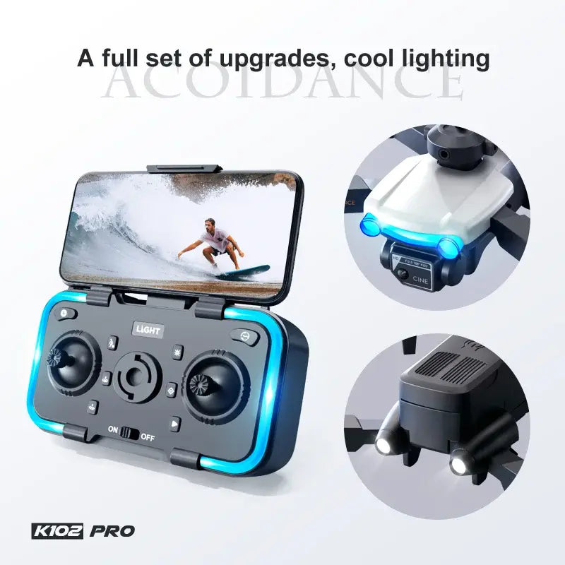 DRON K102PRO CAMARA