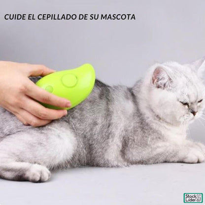 Cepillo mascota celeste