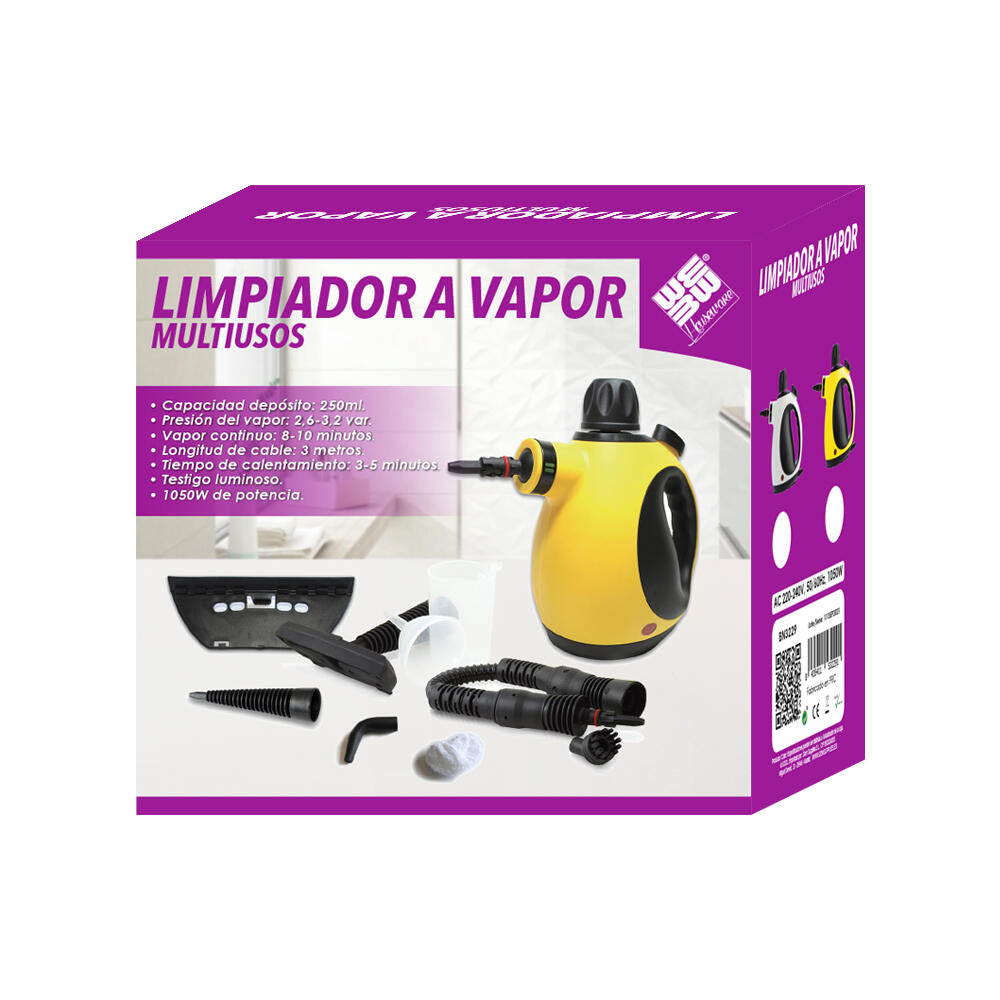 LIMPIADOR A VAPOR MULTIUSOS