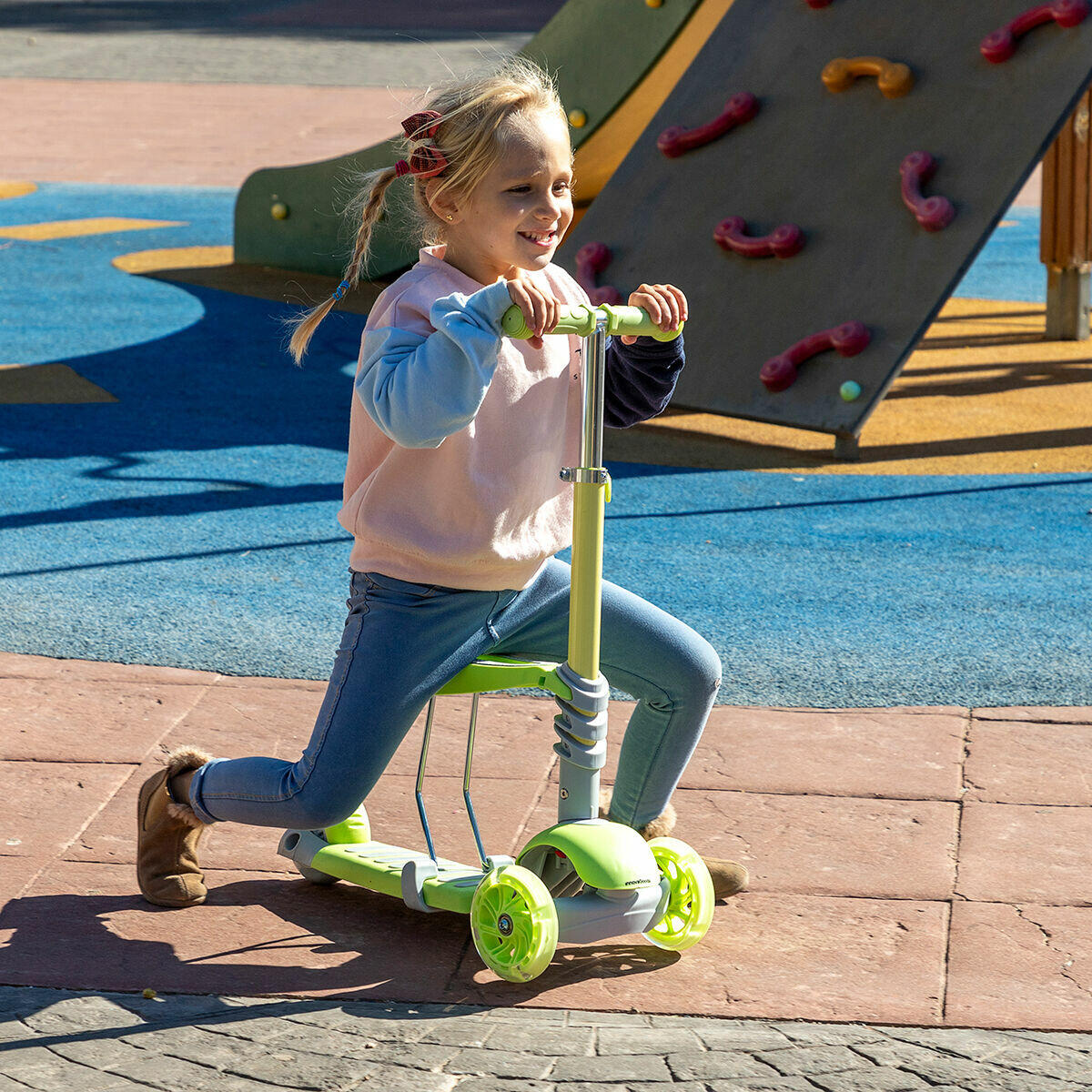 Patinete para Niños Evolutivo 3 en 1 Scuvol InnovaGoods